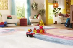 Magna-Tiles Brand Og Redningsstation Legesæt - 27 Dele