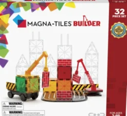 Magna-Tiles - Builder Magnetsæt - 32 Dele