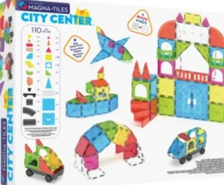 Magna-Tiles City Center - By Center Legesæt - 110 Dele