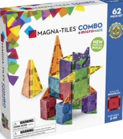 Magna-Tiles - Combo + Micromags - 62 Dele