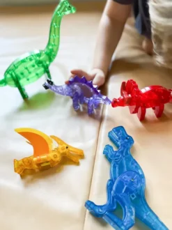 Magna-Tiles - Dinosaur Magnetsæt - 5 Dele