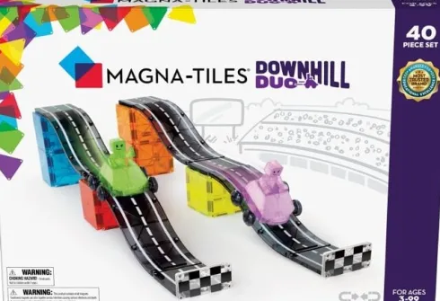 Magna-Tiles - Downhill Duo Magnetsæt - 40 Dele