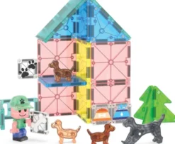 Magna-Tiles Hundelegeplads - Legesæt - 27 Dele