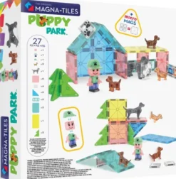 Magna-Tiles Hundelegeplads - Legesæt - 27 Dele