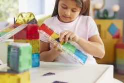 Magna-Tiles Kuglebane - Deluxe Rail Racers - 90 Dele