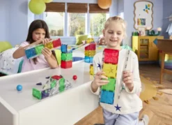 Magna-Tiles Kuglebane - Deluxe Rail Racers - 90 Dele