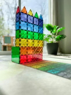 Magna-Tiles - Magnetsæt - Clear - 100 Dele