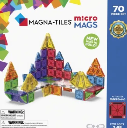 Magna-Tiles - Micromags - 70 Dele