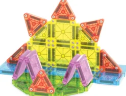 Magna-Tiles Micromags - Deluxe Rejsesæt I Æske - 55 Dele