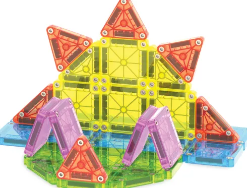 Magna-Tiles Micromags - Deluxe Rejsesæt I Æske - 55 Dele