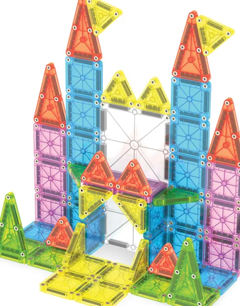 Magna-Tiles Micromags - Deluxe Rejsesæt I Æske - 55 Dele