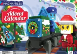 Magna-Tiles - Micromags Julekalender - 34 Dele