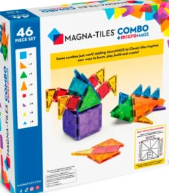 Magna-Tiles - Micromags Kombi Magnetsæt - 46 Dele