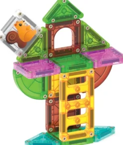 Magna Tiles - Micromags Treehouse Rejsesæt - 24 Dele