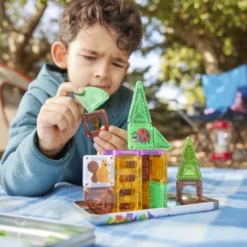 Magna Tiles - Micromags Treehouse Rejsesæt - 24 Dele