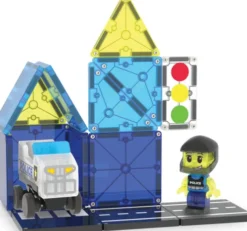 Magna-Tiles Politipatrulje - 20 Dele