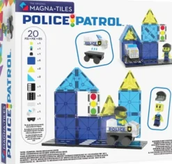 Magna-Tiles Politipatrulje - 20 Dele