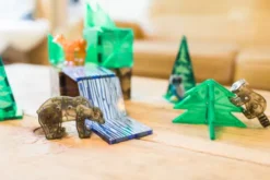 Magna-Tiles - Skovens Dyr Magnetsæt - 25 Dele