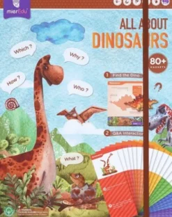 Magnetisk Legetøj - Dinosaurs - Engelsk - Mieredu