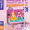 Magnetisk Legetøj - Kunst Box - Påklædning - Mieredu