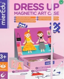 Magnetisk Legetøj - Kunst Box - Påklædning - Mieredu