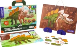 Magnetisk Legetøj Med Tavle - Stegosaurus - Mieredu