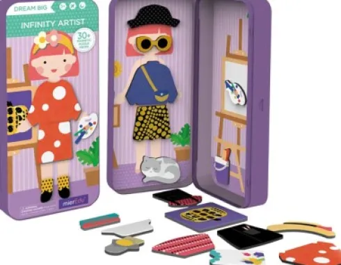 Magnetisk Påklædningsdukke - Kunstner - Mieredu