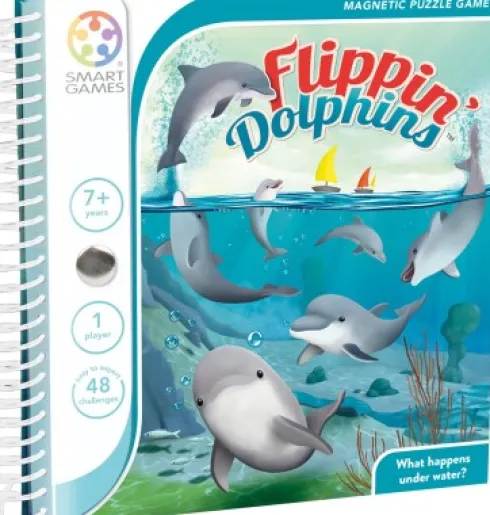 Magnetisk Puslespil - Delfiner - Smart Games - Nordisk