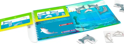 Magnetisk Puslespil - Delfiner - Smart Games - Nordisk