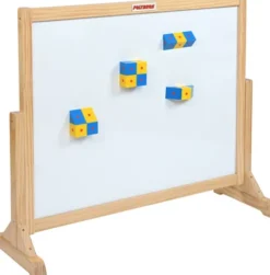 Magnet Tavle Til Børn - Whiteboard Og Kridttavle