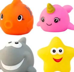 Magni - Badefisk - Blandede Havdyr Med Lys - Assorteret