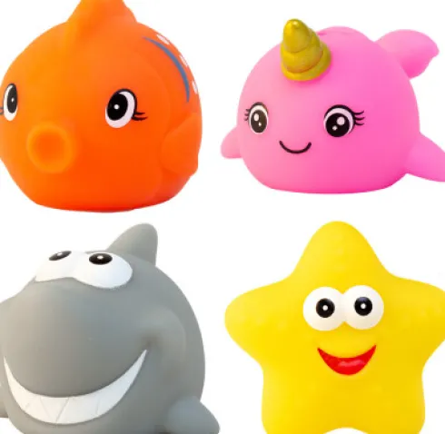 Magni - Badefisk - Blandede Havdyr Med Lys - Assorteret