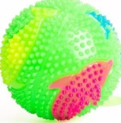 Magni - Bold Med Lys Og Pigget Flade - Ø 7,5 CM - Assorteret