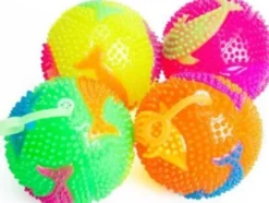 Magni - Bold Med Lys Og Pigget Flade - Ø 7,5 CM - Assorteret