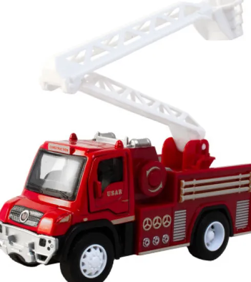 Magni - Brandbil Med Pull-Back - Model 2