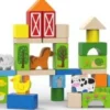 Magni - Klodser I Puttekasse - Bondegård - Træ - 50 Klodser