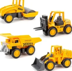 Magni - Legetøjs Arbejdsbil I Metal - Assorteret