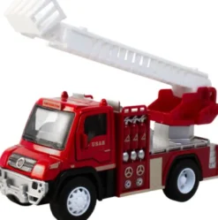 Magni - Legetøjs Brandbil Med Pull-Back - Model 1