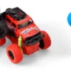 Magni - Monster Truck Friktions Legetøjsbil I Metal - Assorteret