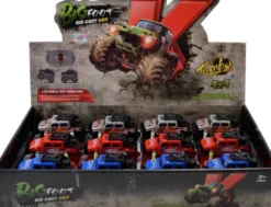 Magni - Monster Truck Friktions Legetøjsbil I Metal - Assorteret