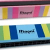 Magni - Mundharmonika Til Børn - Stribet - Assorteret