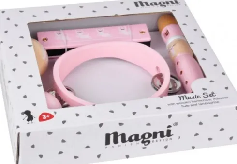 Magni Musiklegetøj - Pink