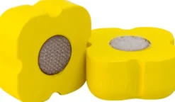 Magni - Peberfrugt Med Velcro - Gul - Træ