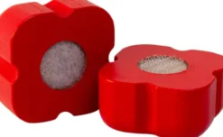 Magni - Peberfrugt Med Velcro - Rød - Træ