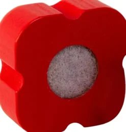 Magni - Peberfrugt Med Velcro - Rød - Træ