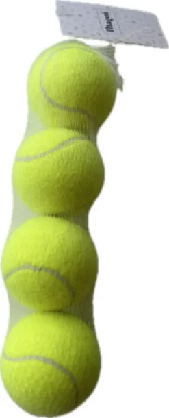 Magni - Tennisbolde - 4 Stk