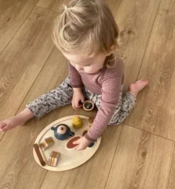 Magni - Tesæt Med Bakke - Træ