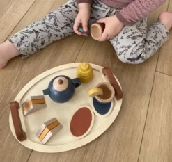 Magni - Tesæt Med Bakke - Træ