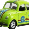 Magni - Vw Bobbel Legetøjsbil - Herbie - Pull-Back - Assorteret