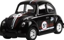 Magni - Vw Bobbel Legetøjsbil - Herbie - Pull-Back - Assorteret